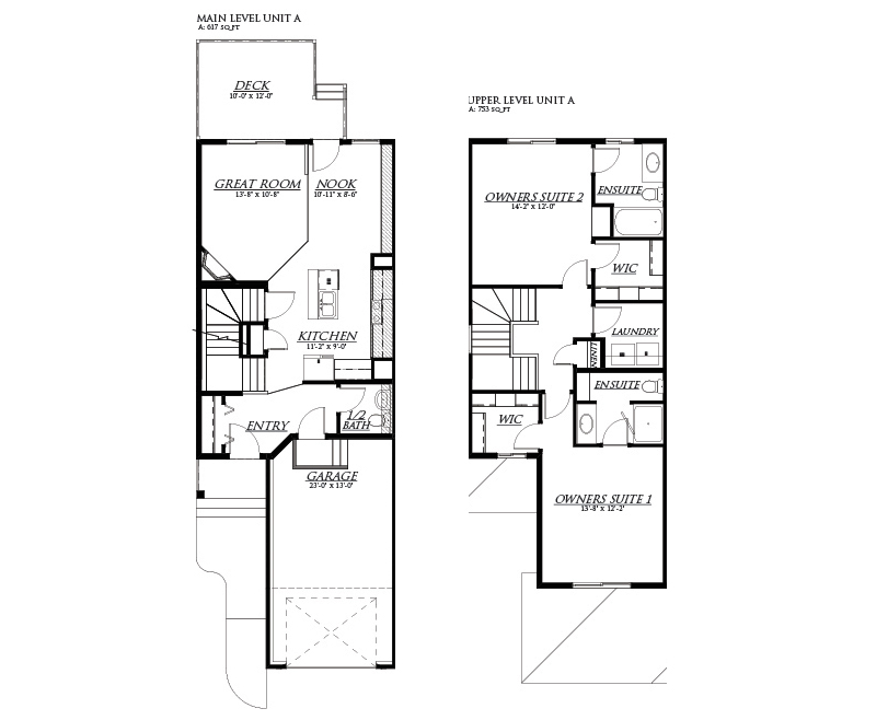 Prescot Craftsman A floor plan