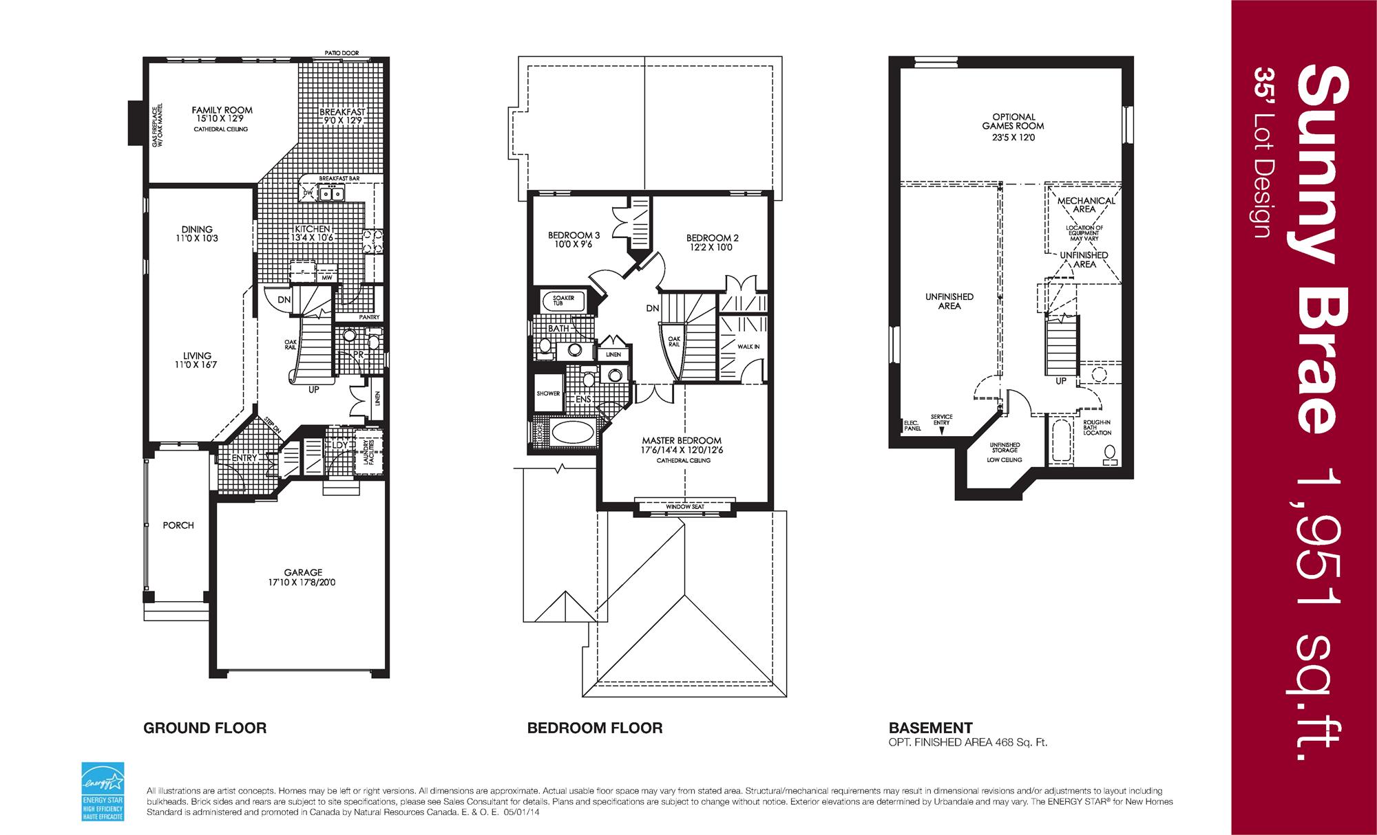 Sunny Brae floor plan