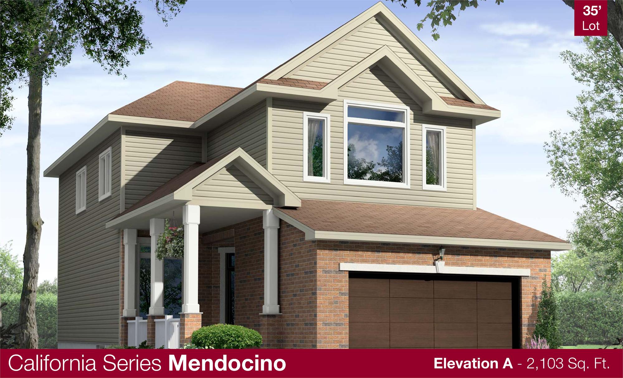Mendocino floor plan