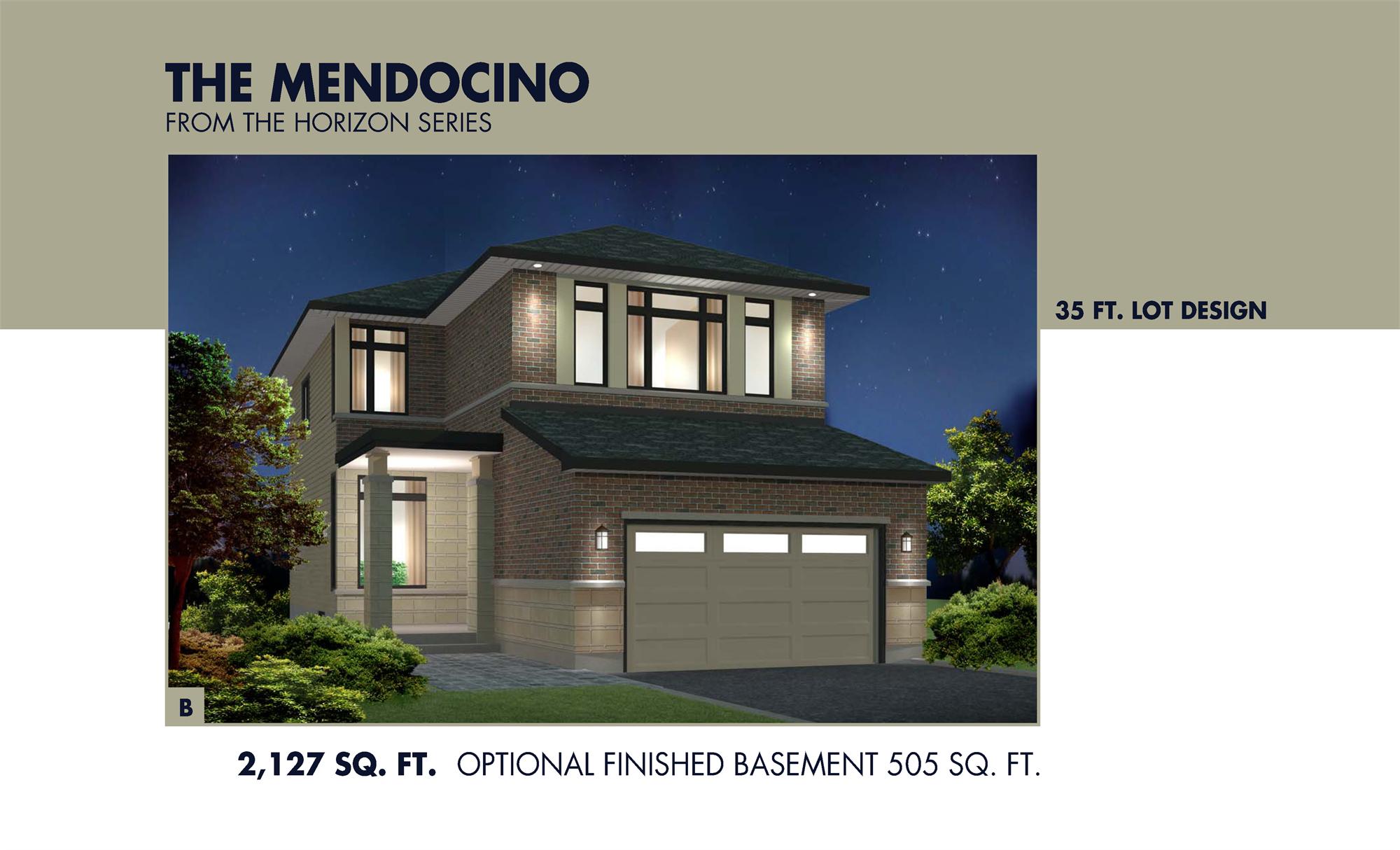 Mendocino floor plan