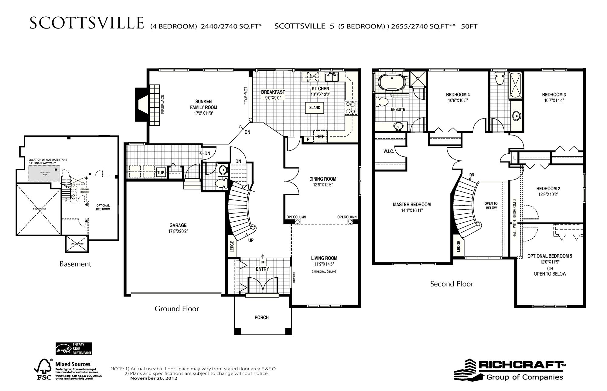 Scottsville floor plan