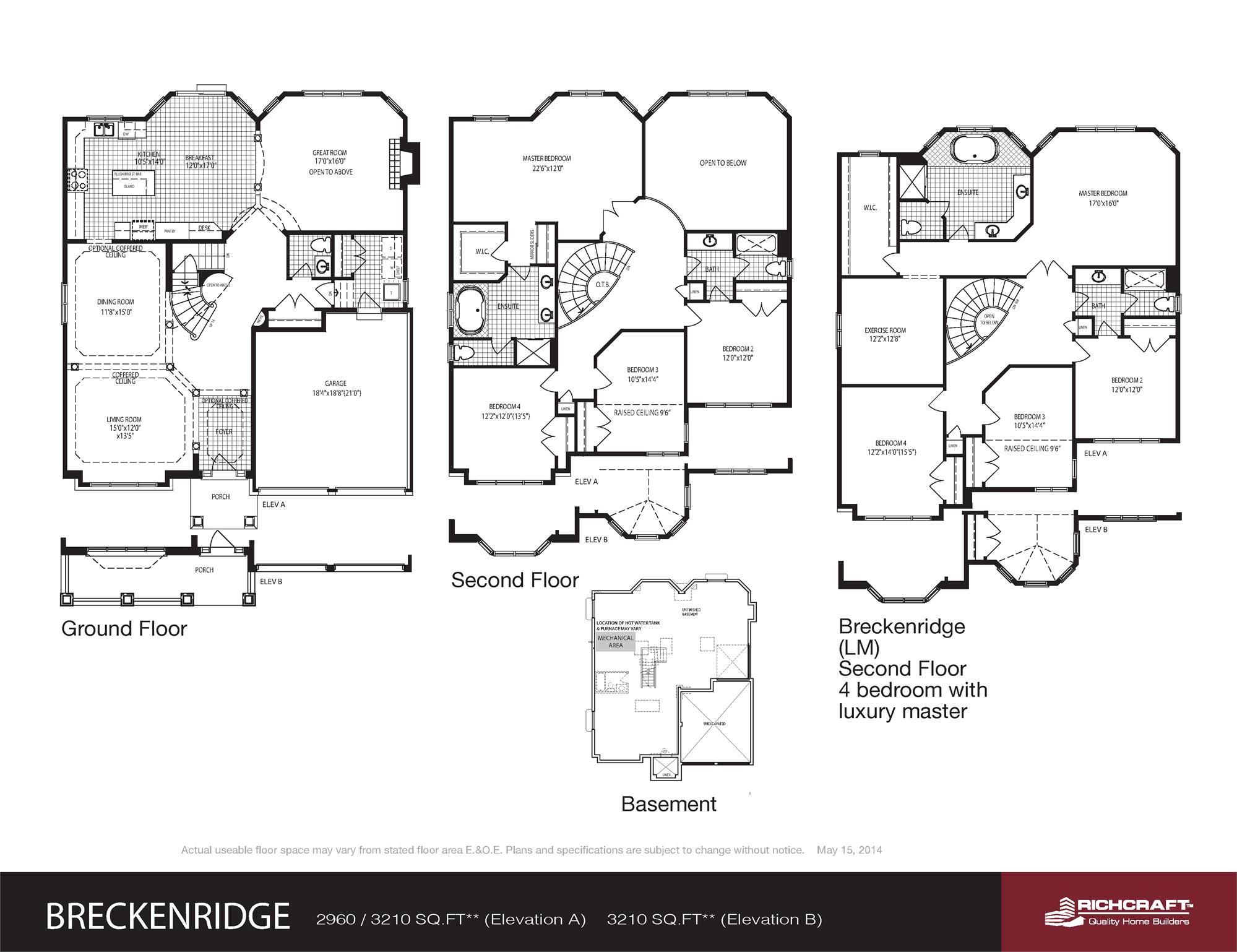 Breckenridge floor plan