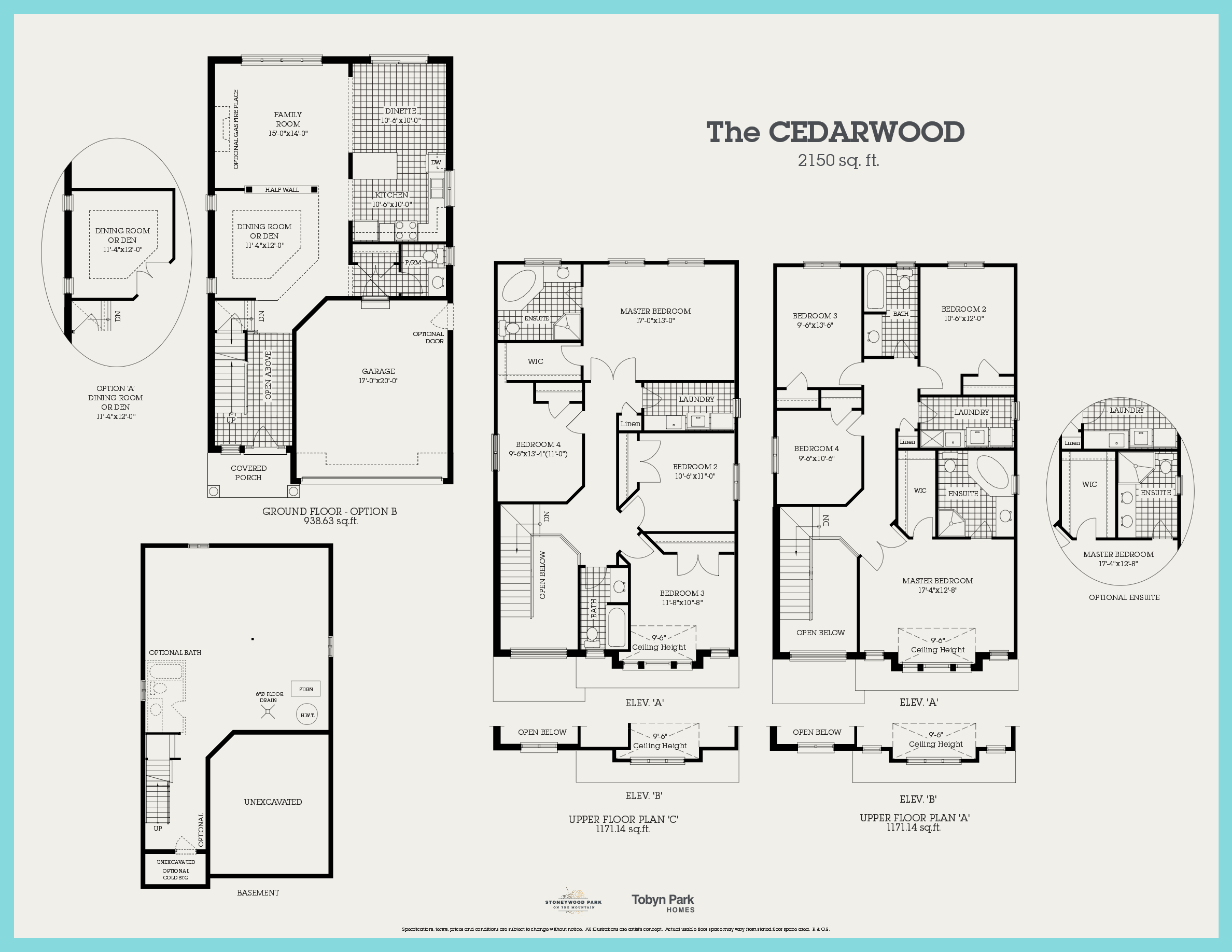 The Cedarwood floor plan
