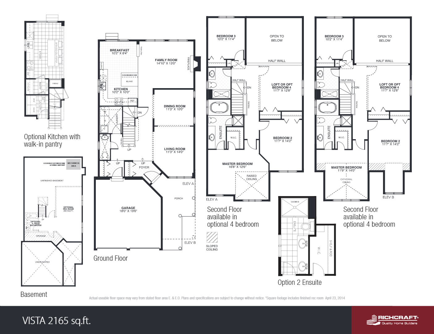 Vista floor plan