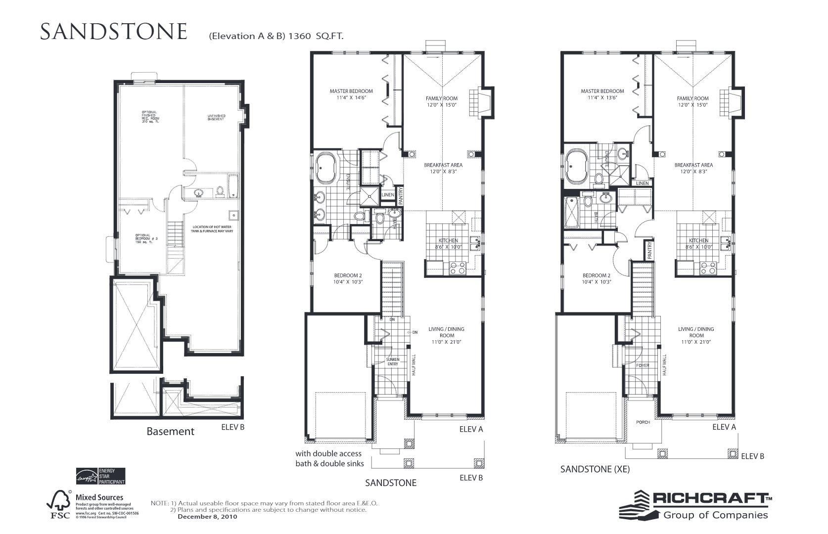 Sandstone floor plan