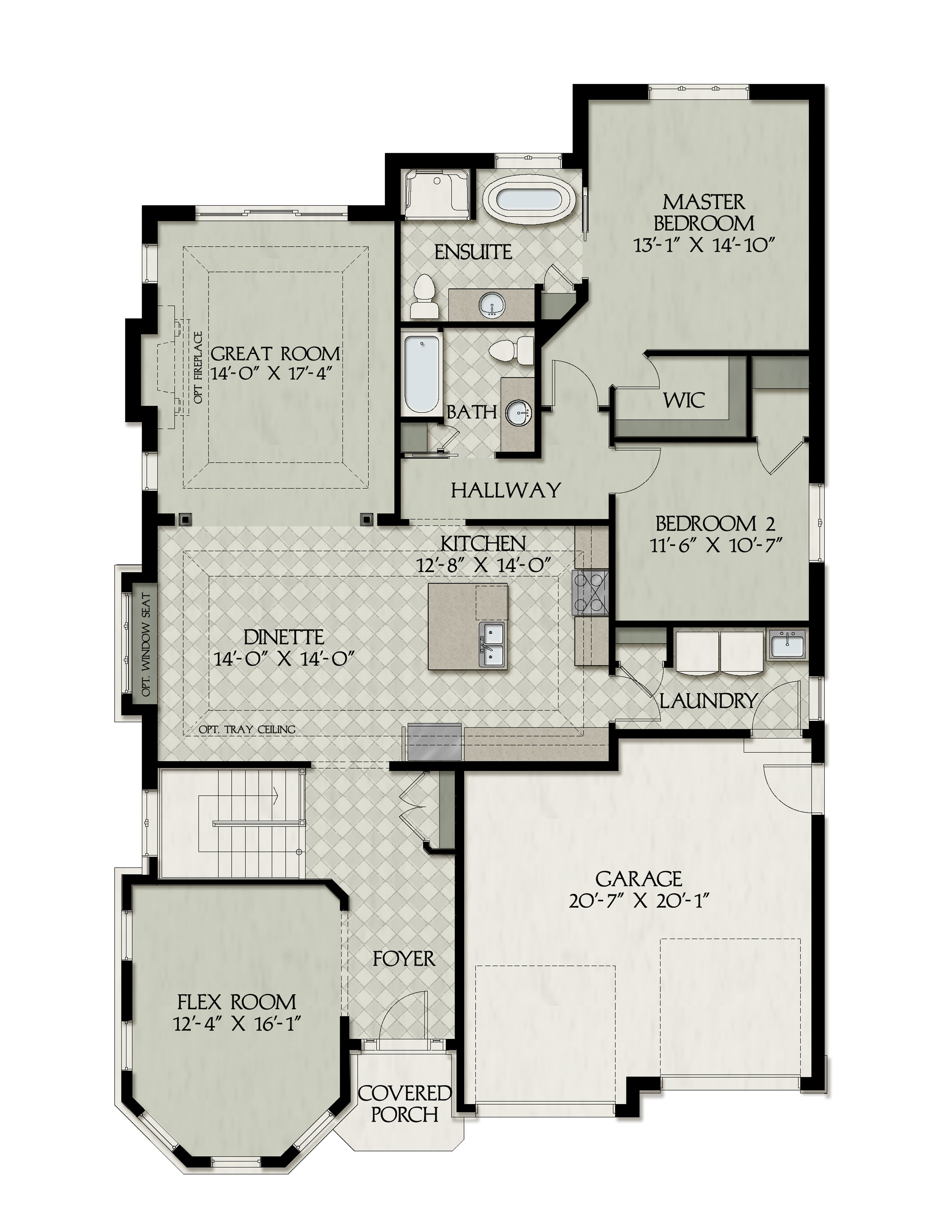 Kingsfield floor plan