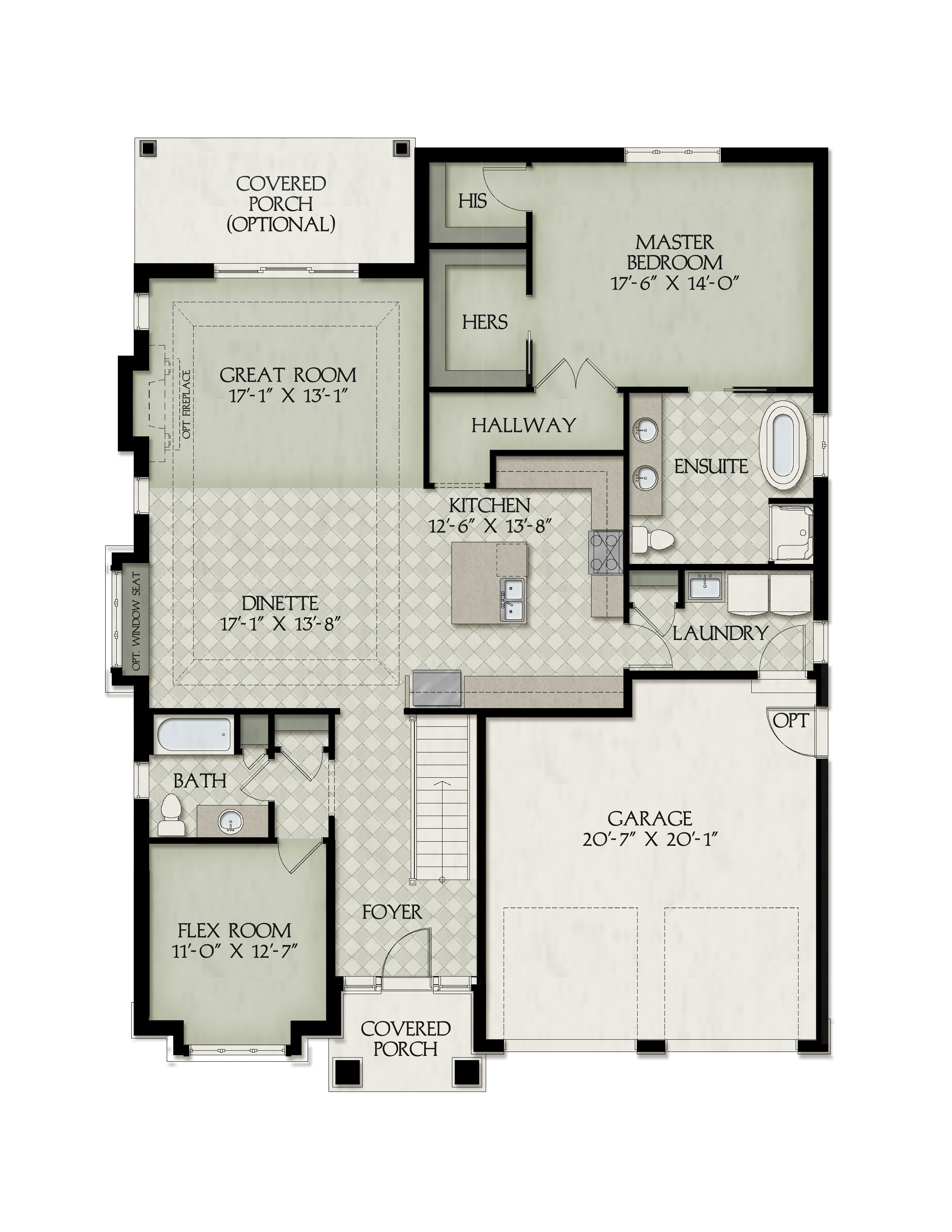 Strathmore floor plan