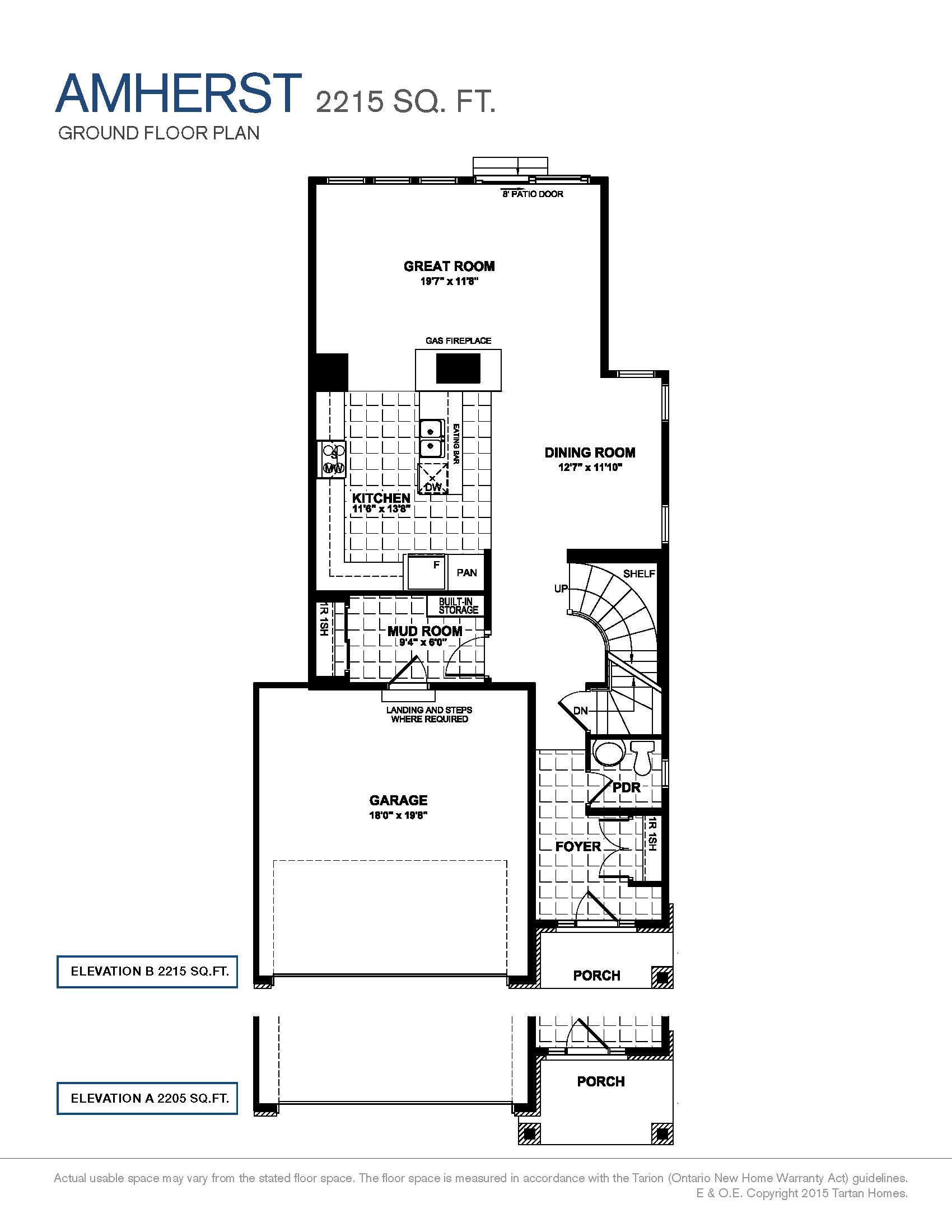 Amherst Lot 86 floor plan
