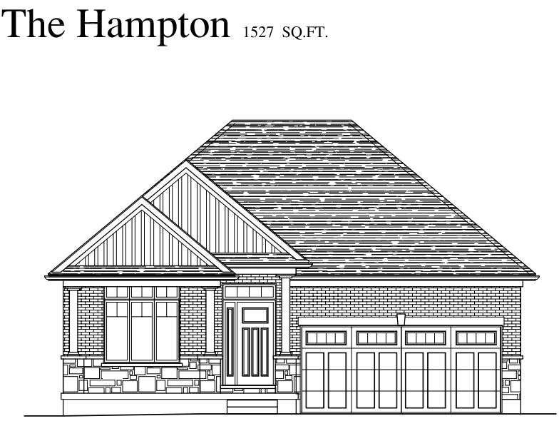 The Hampton floor plan