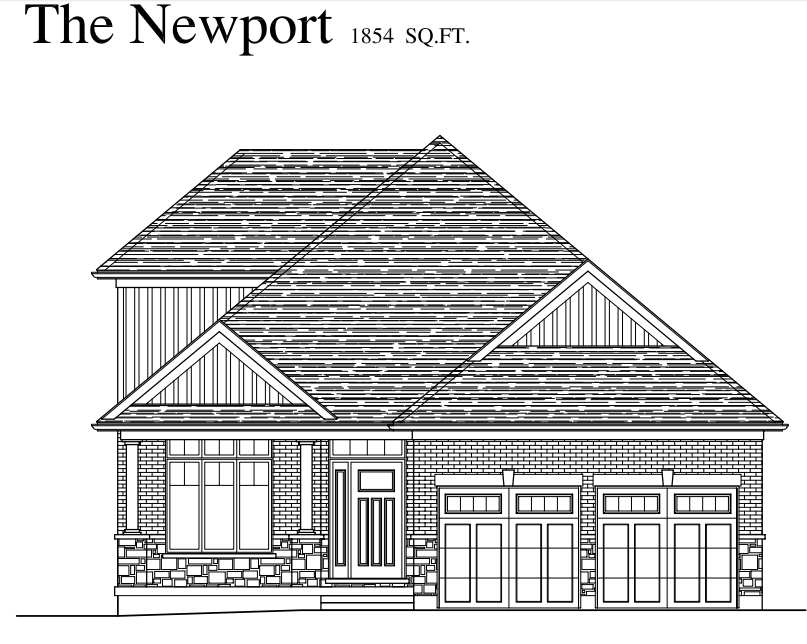 The Newport floor plan