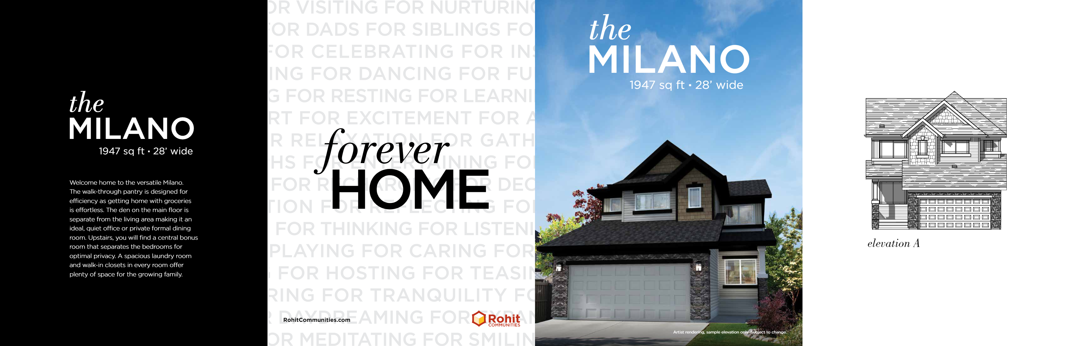 Milano floor plan