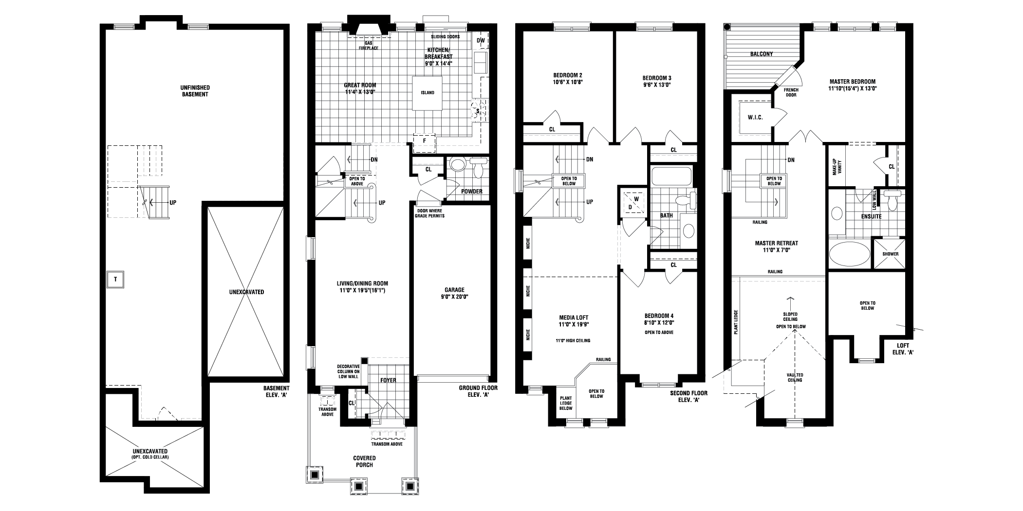 Oakdale floor plan
