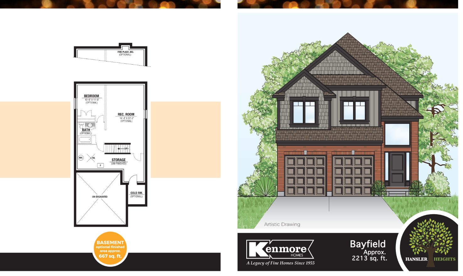 The Bayfield floor plan
