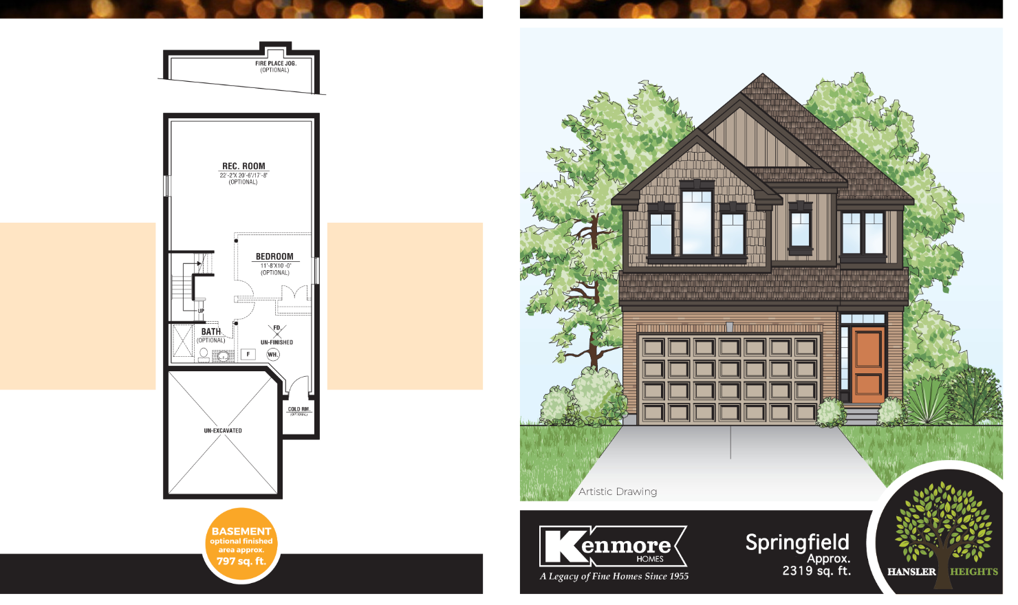 The Springfield floor plan