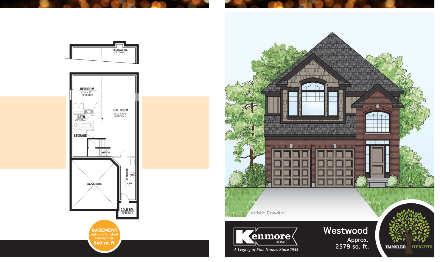 The Westwood floor plan