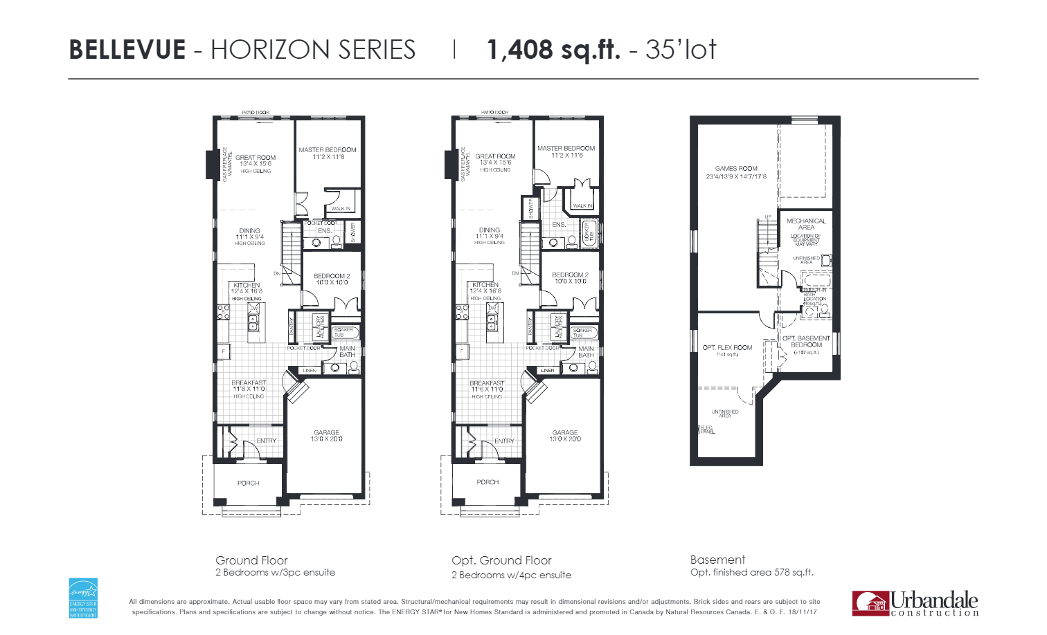 Bellevue floor plan