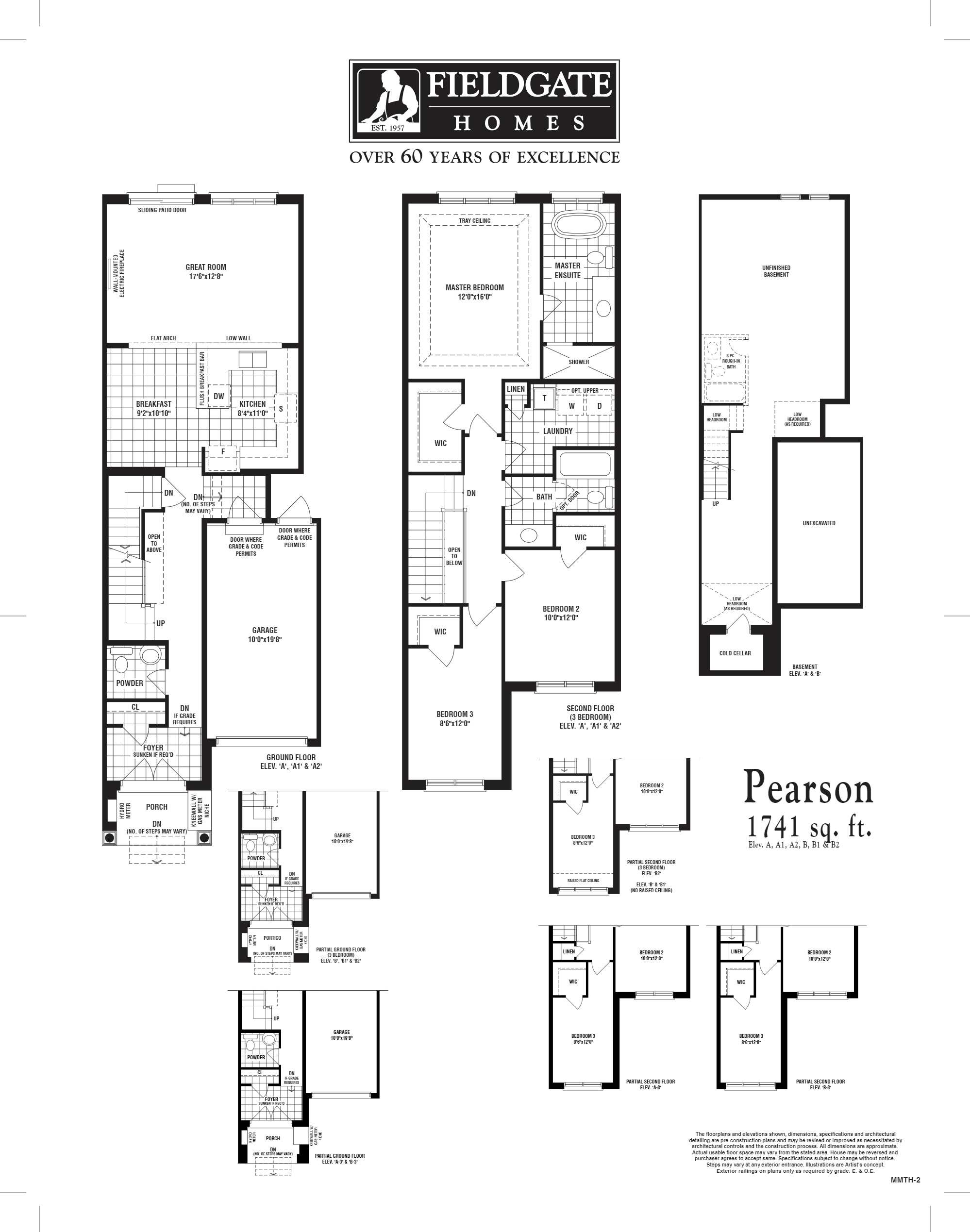 Pearson floor plan