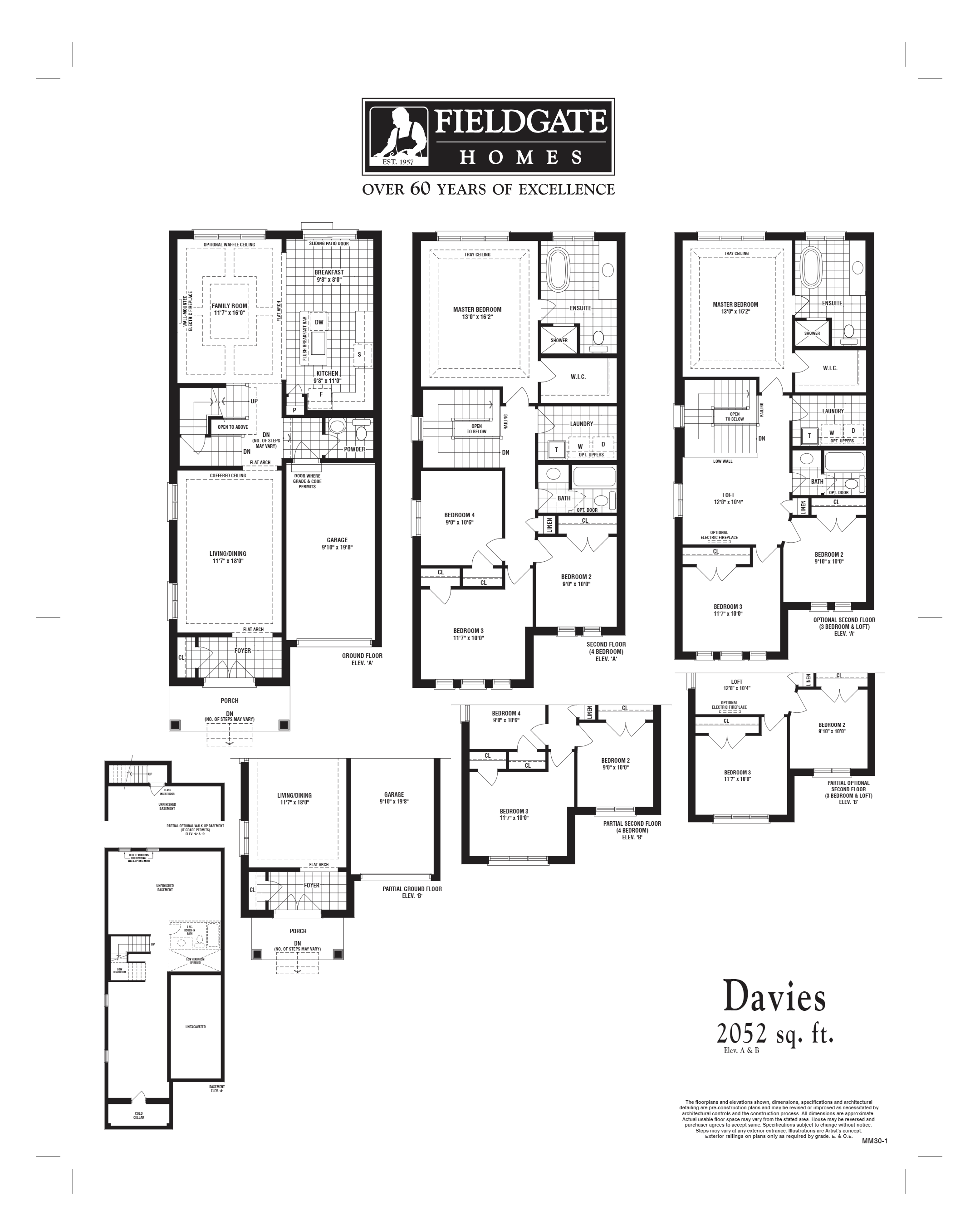 Davis floor plan