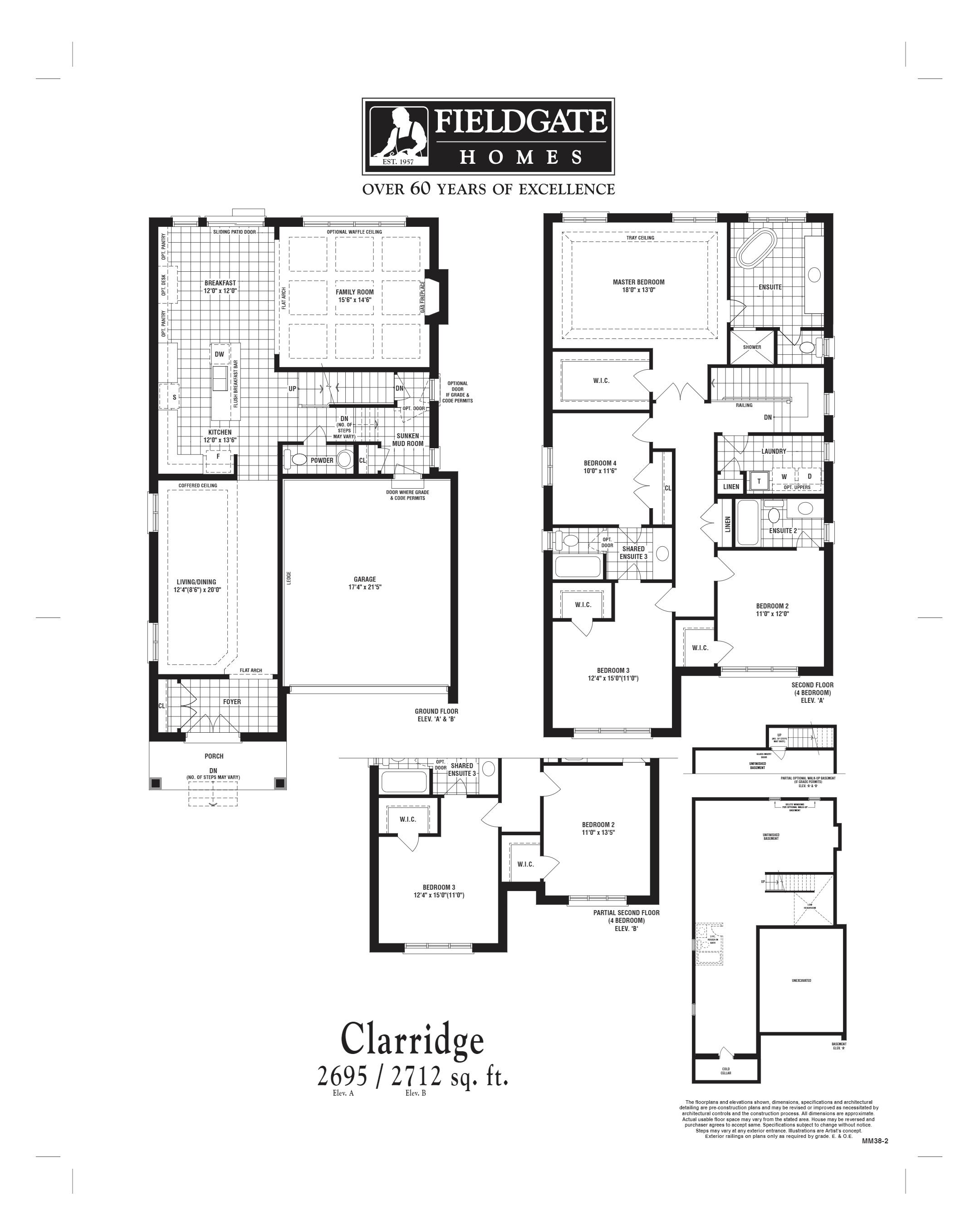 Clarridge floor plan