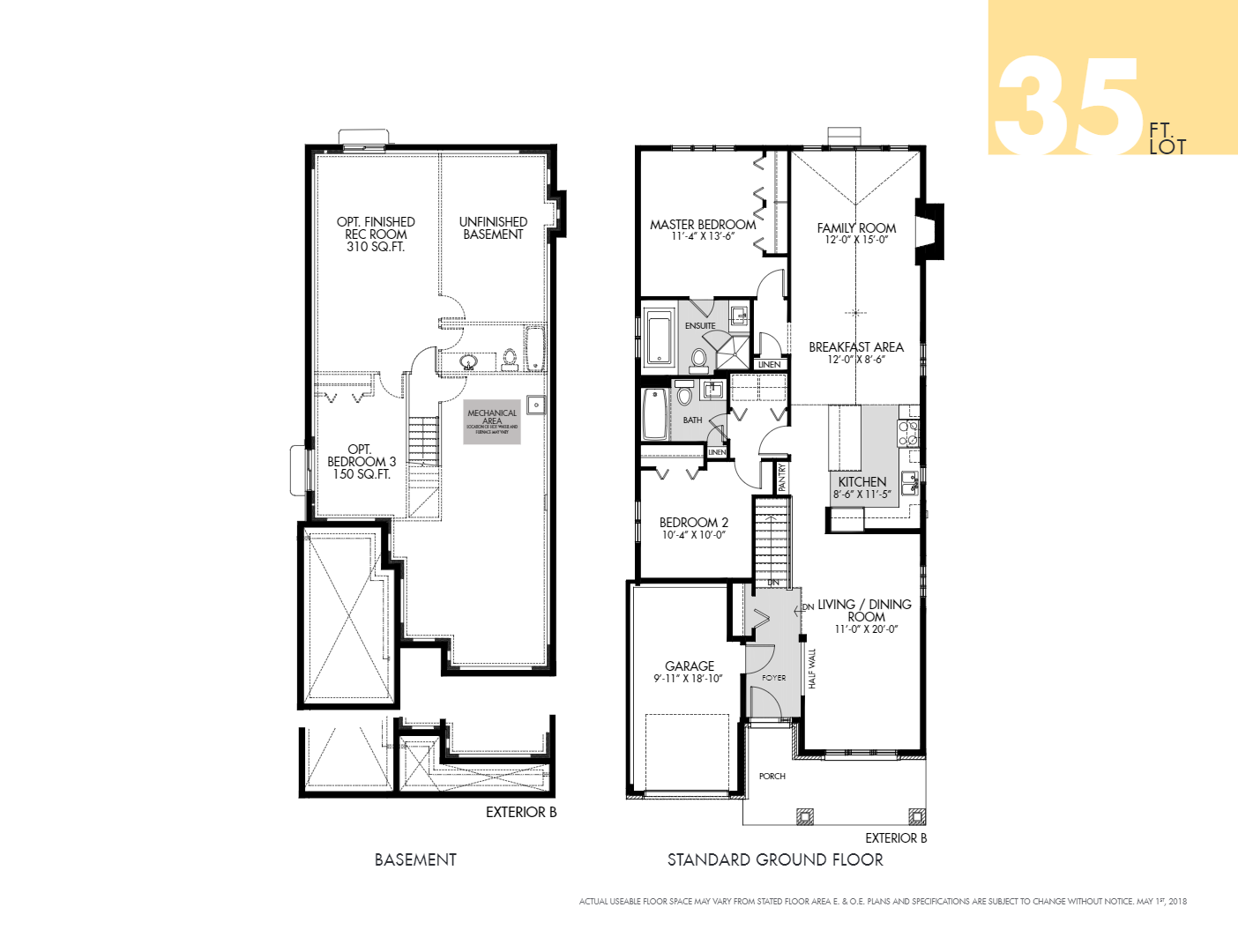 Sandstone XE floor plan