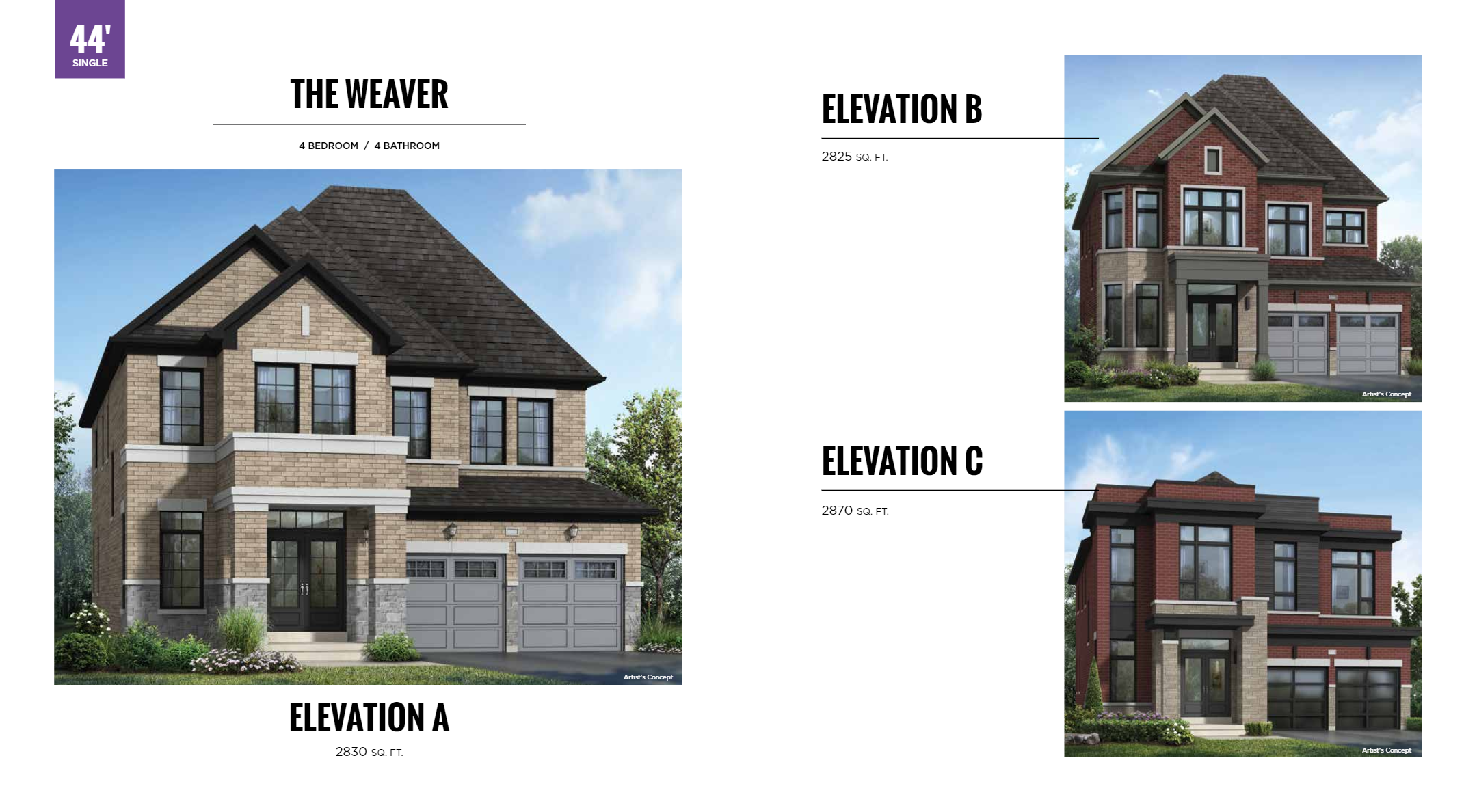 The Weaver floor plan