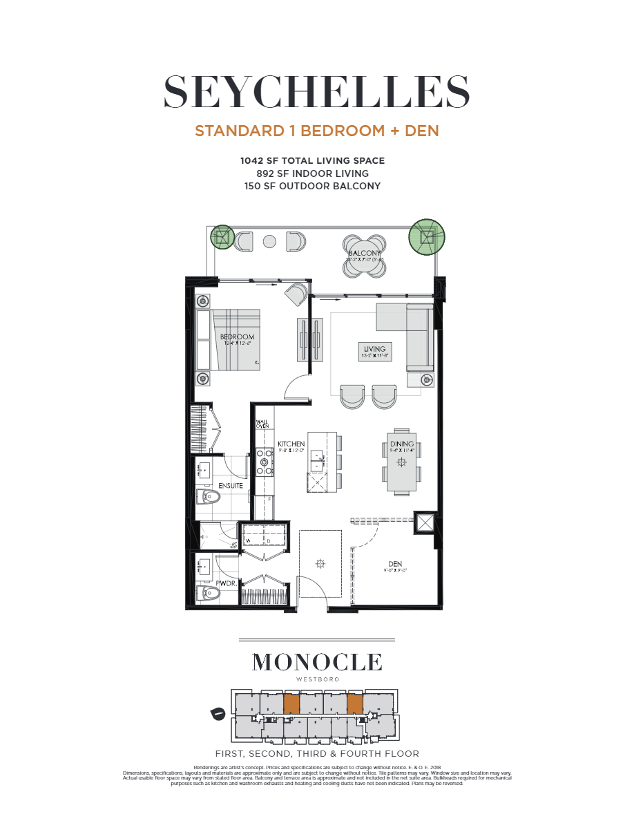 Seychelles floor plan