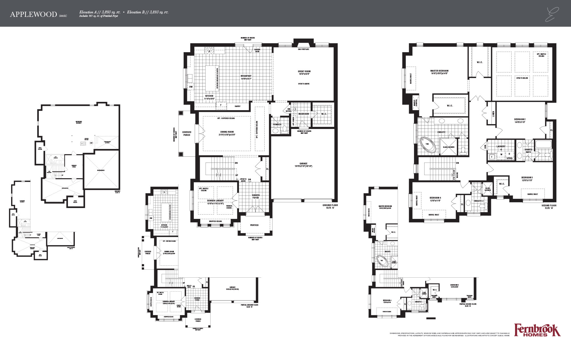 Applewood floor plan