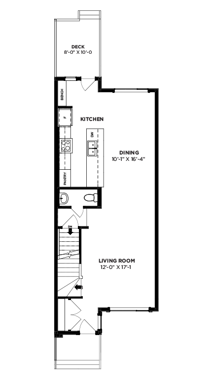 4245 E. Keller Ave floor plan