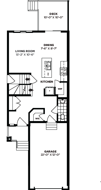 4413 E. Keller Ave floor plan