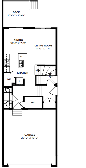 4409 E. Keller Ave floor plan