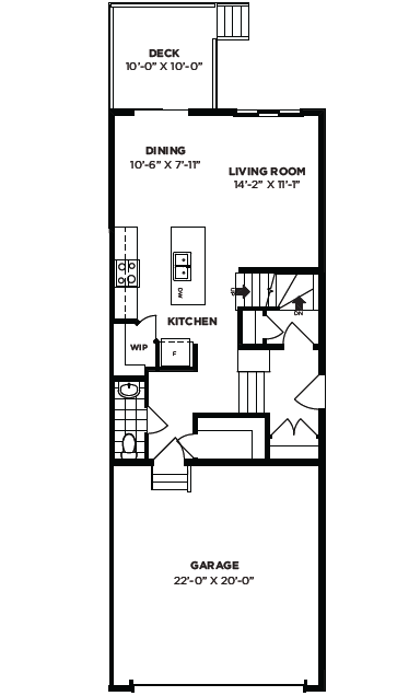 4421 E. Keller Ave floor plan