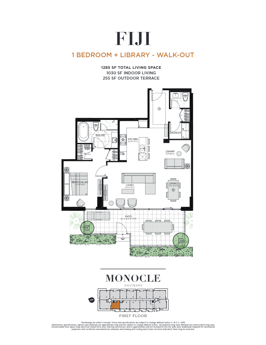 Fiji floor plan