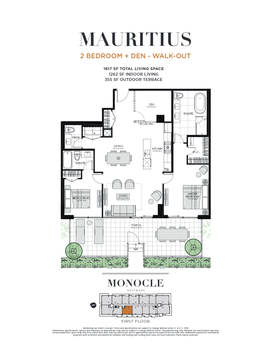 Mauritius floor plan