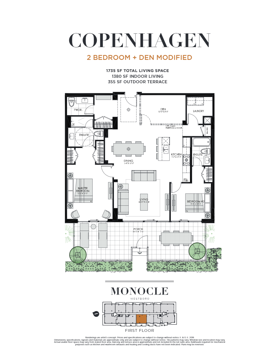 Copenhagen floor plan