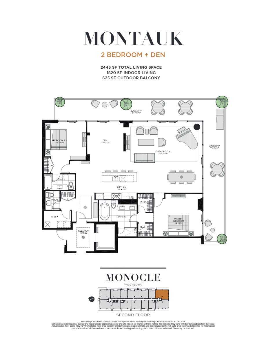 Montauk floor plan