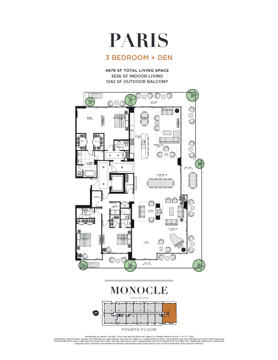 Paris floor plan