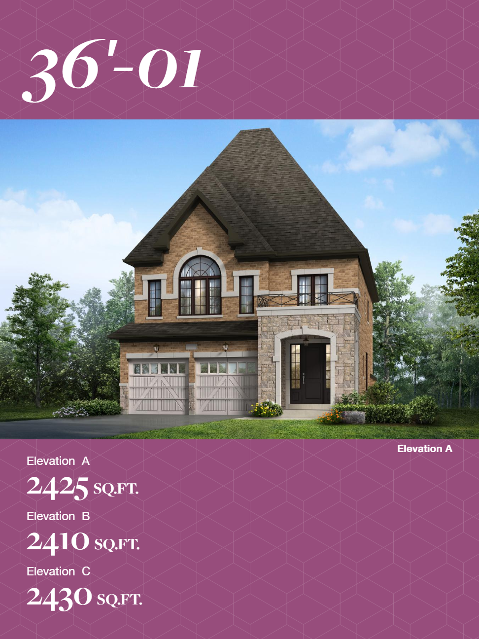 Lot 152 - 36-01 Elev. C floor plan