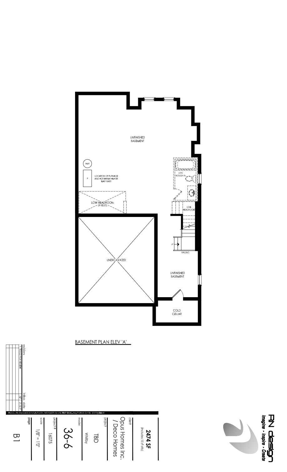Lot 17 - 36-06 Elev. A floor plan