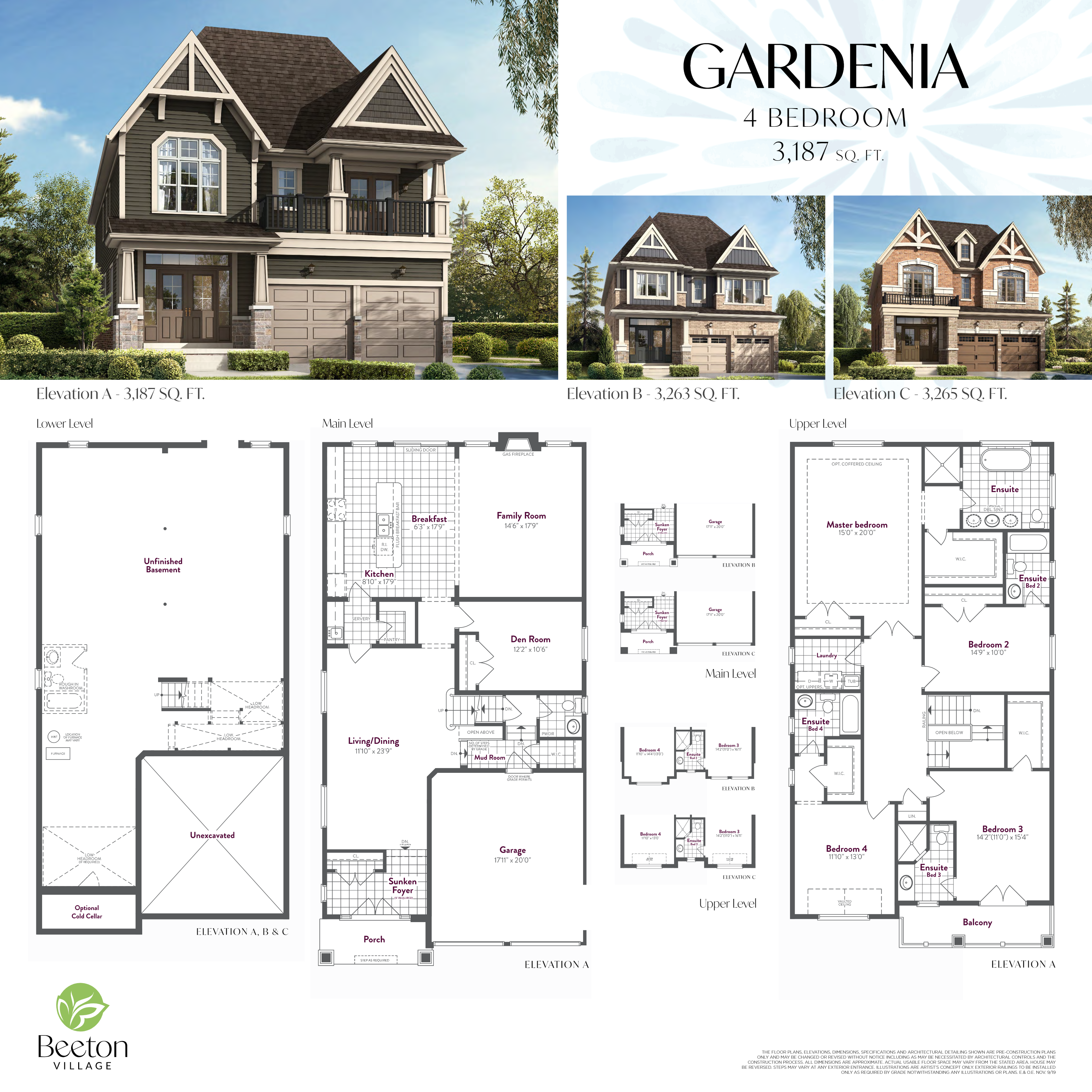 Gardenia floor plan