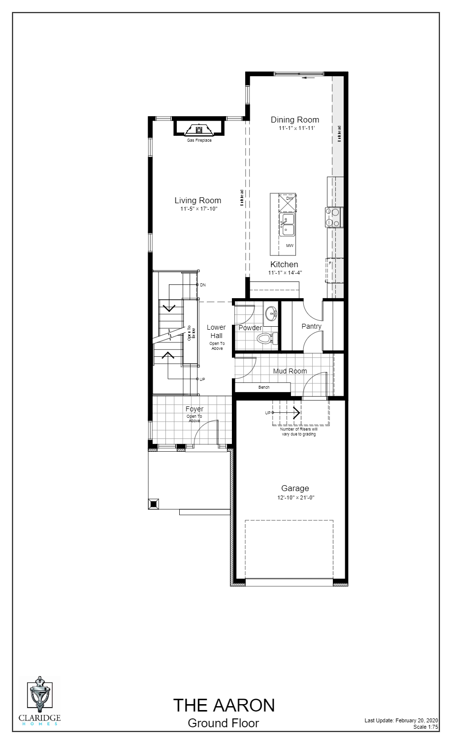 Aaron floor plan
