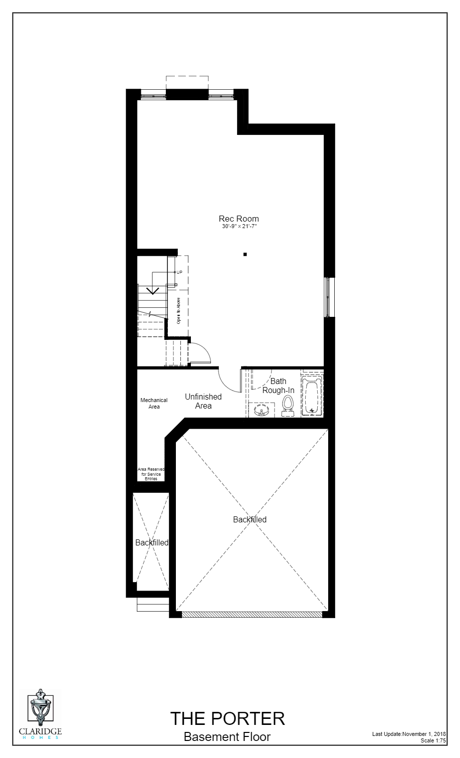 Porter floor plan