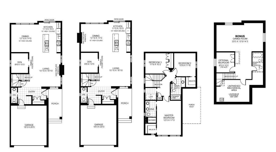 WESTPORT PACIFIC floor plan