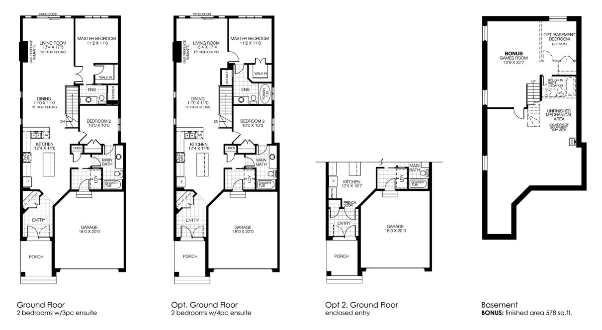 BELLEVUE PACIFIC floor plan