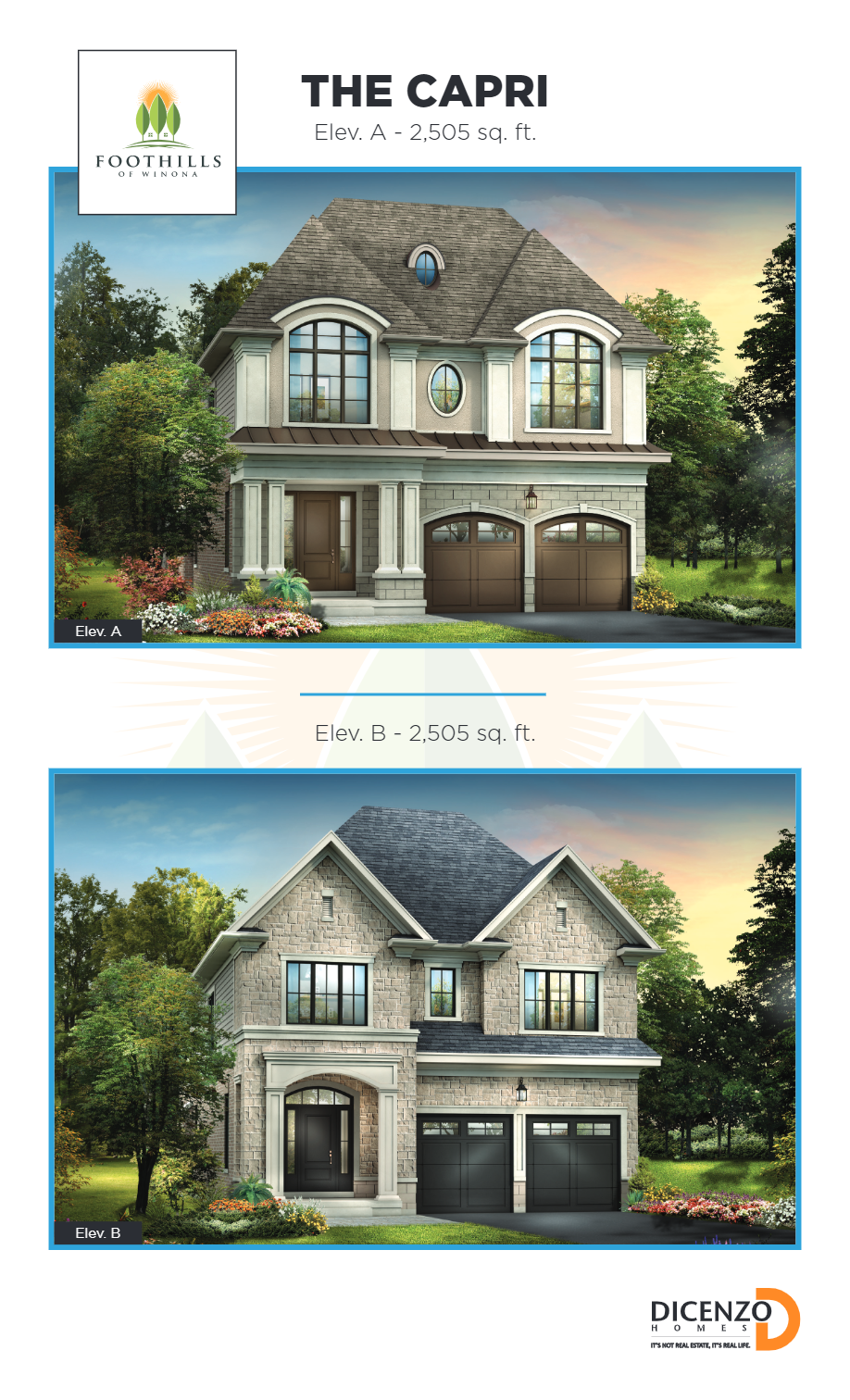 The Capri floor plan