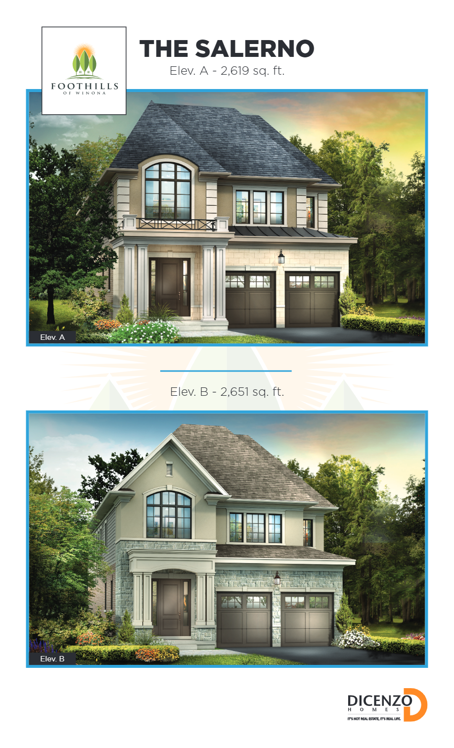 The Salerno floor plan