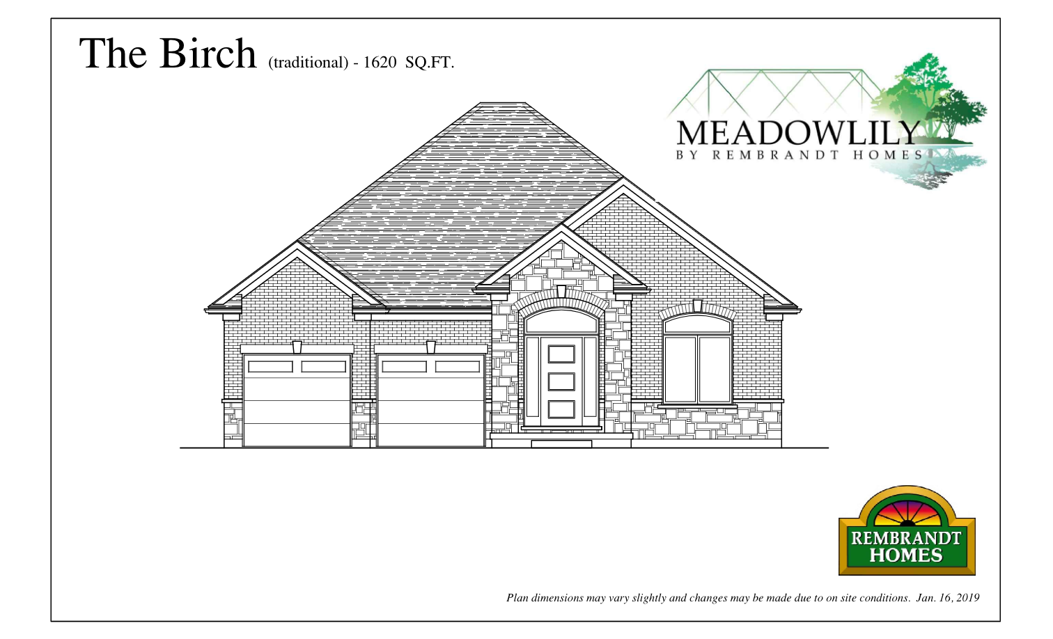 The Birch floor plan