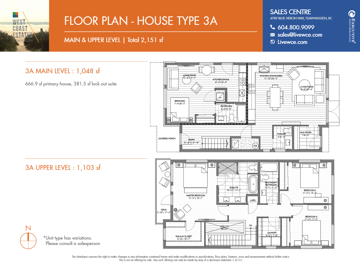 HOUSE TYPE 3A floor plan