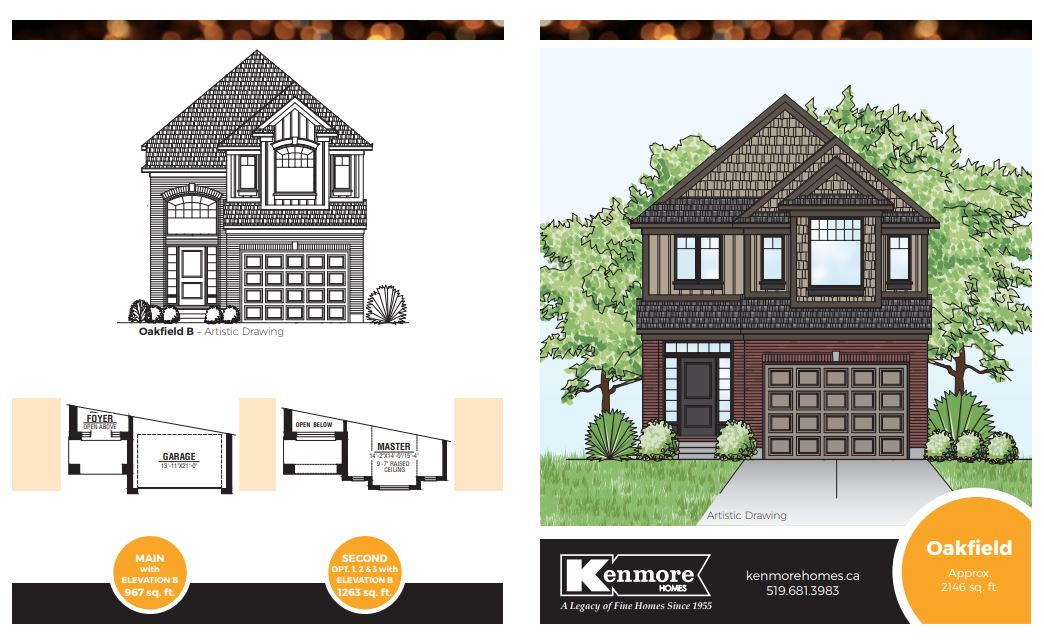 The Oakfield floor plan