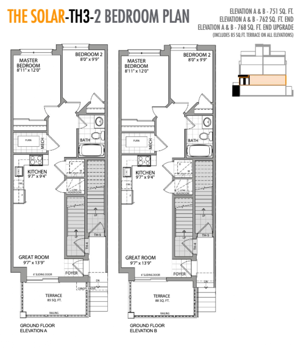 The Solar floor plan