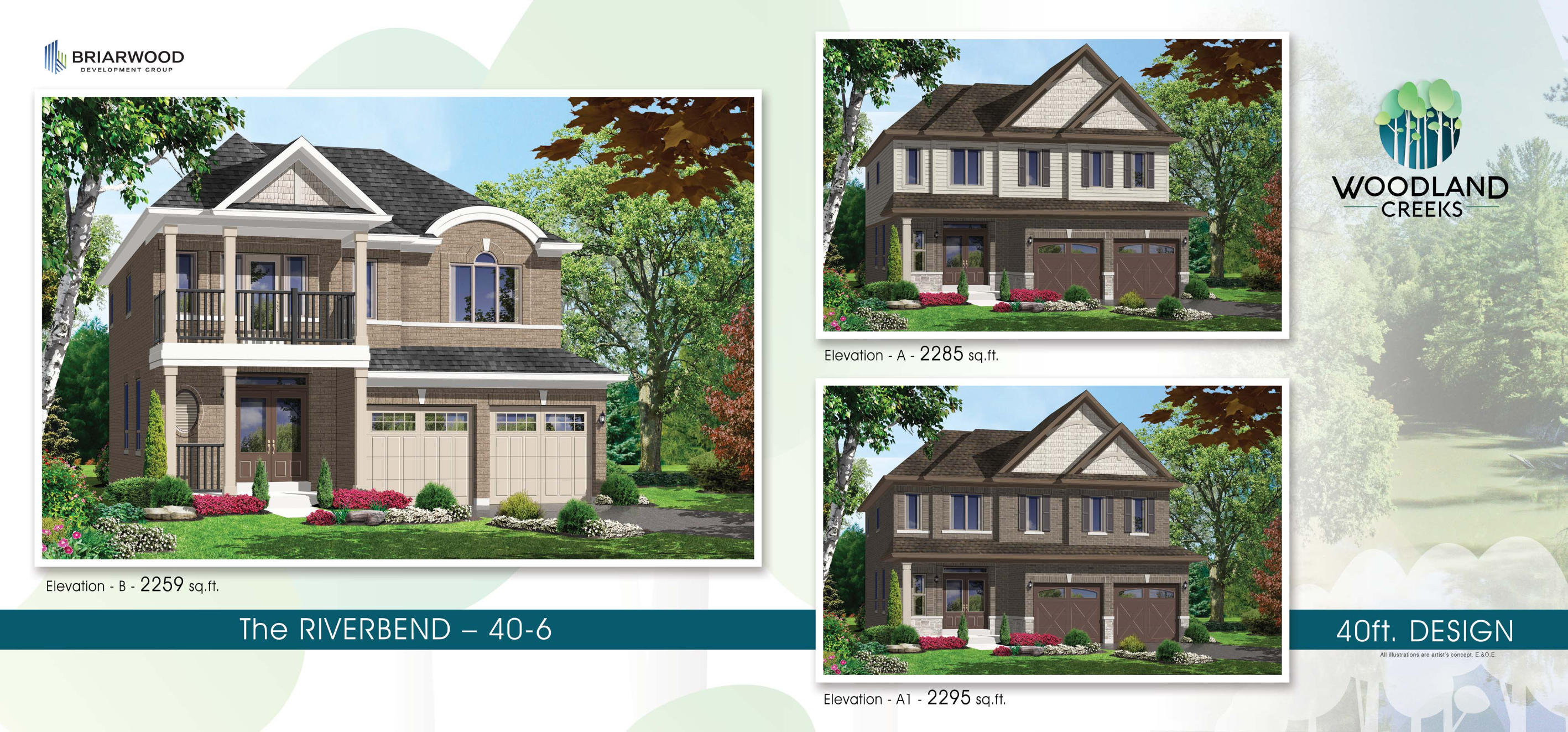 The Riverbend - Elev. B floor plan